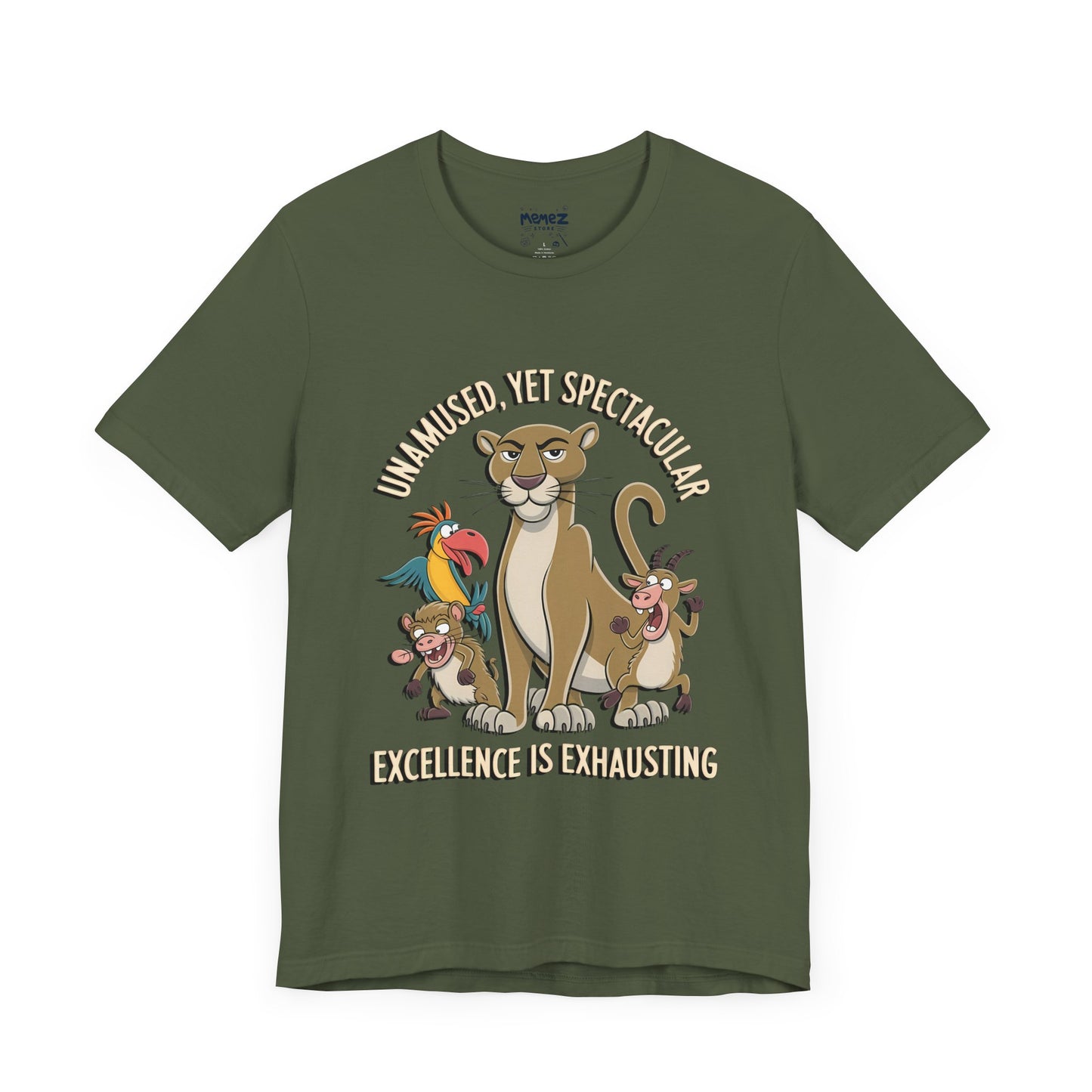 Animal Funny Meme Tee By Memez Store
