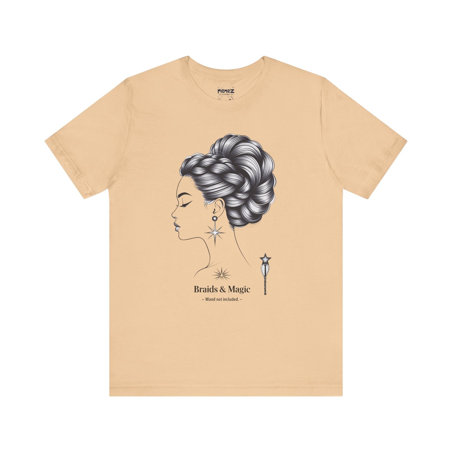 T-Shirt Braids & Magic Funny Meme Tee
