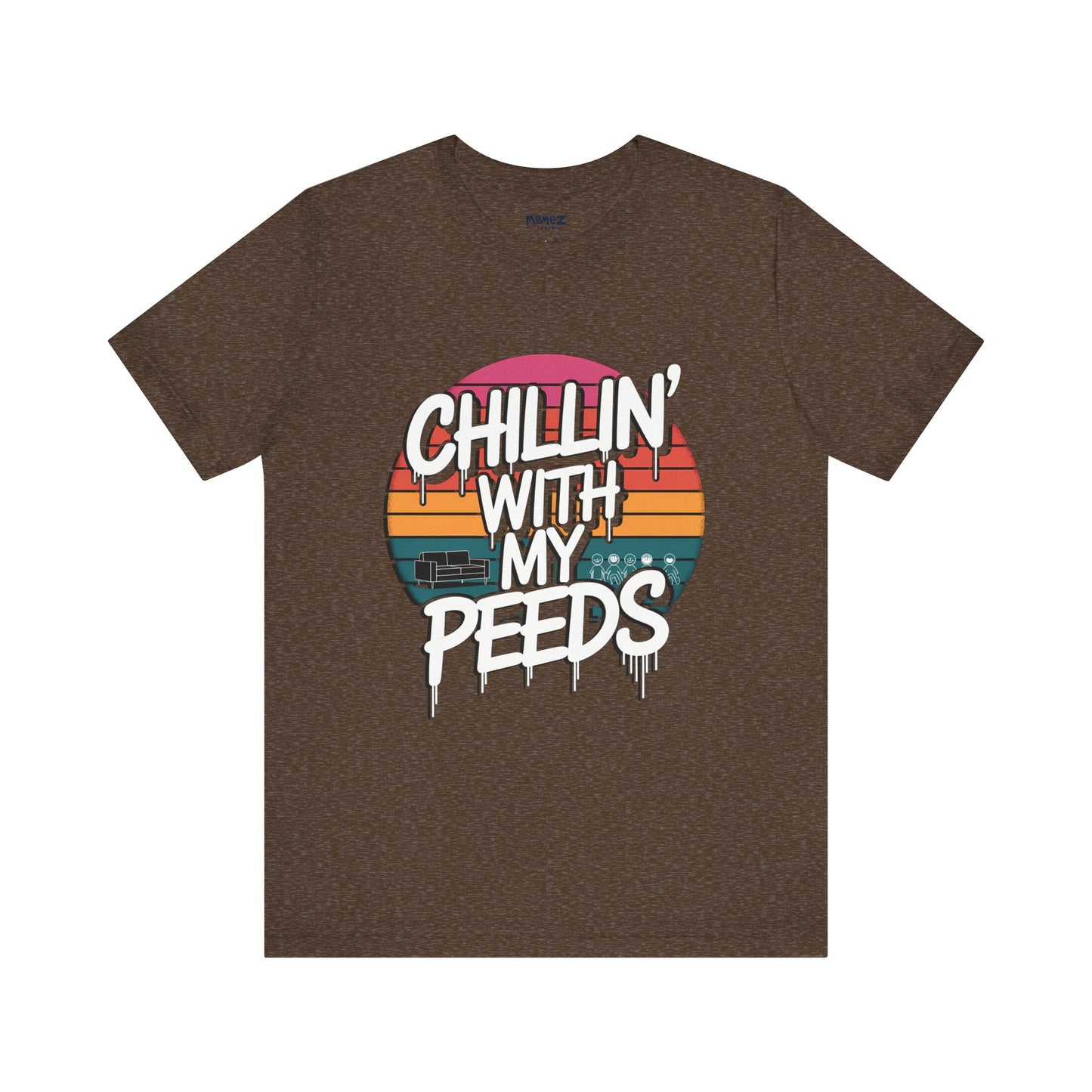 CHillin With Peeds A Funny Easter Tee By Memez Store