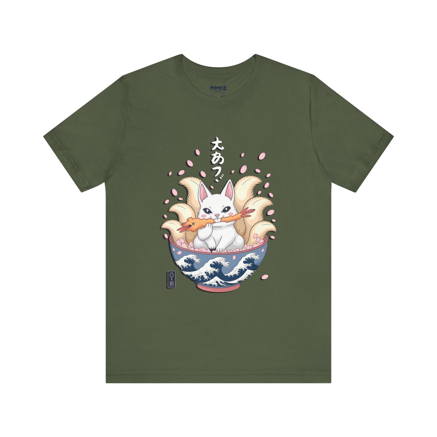 Japenese Noodles with Cat Funny Tee By memez store