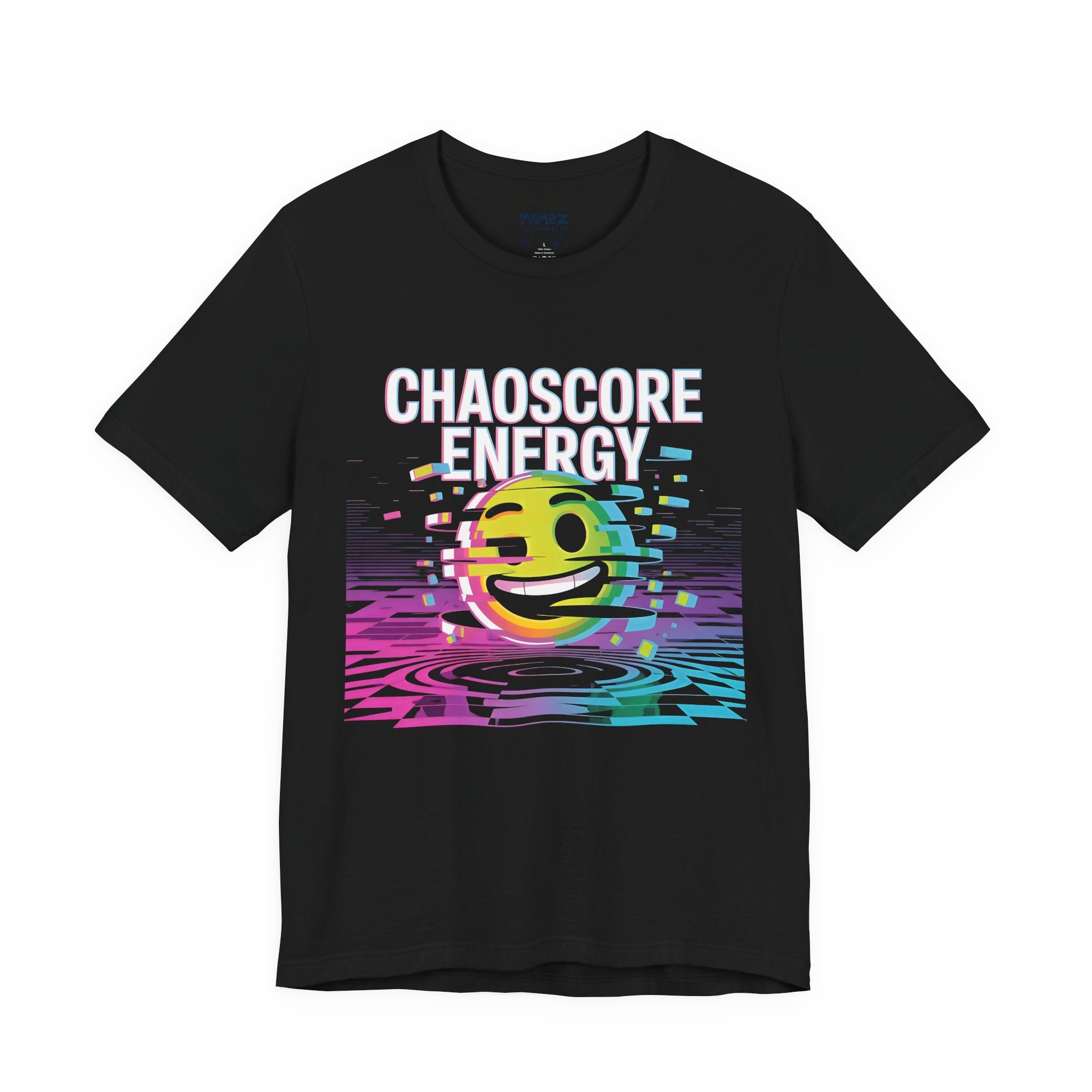 Geek Tee - Chaoscore Enenry Funny Unisex Jersey Short Sleeve Tee by Memez Store