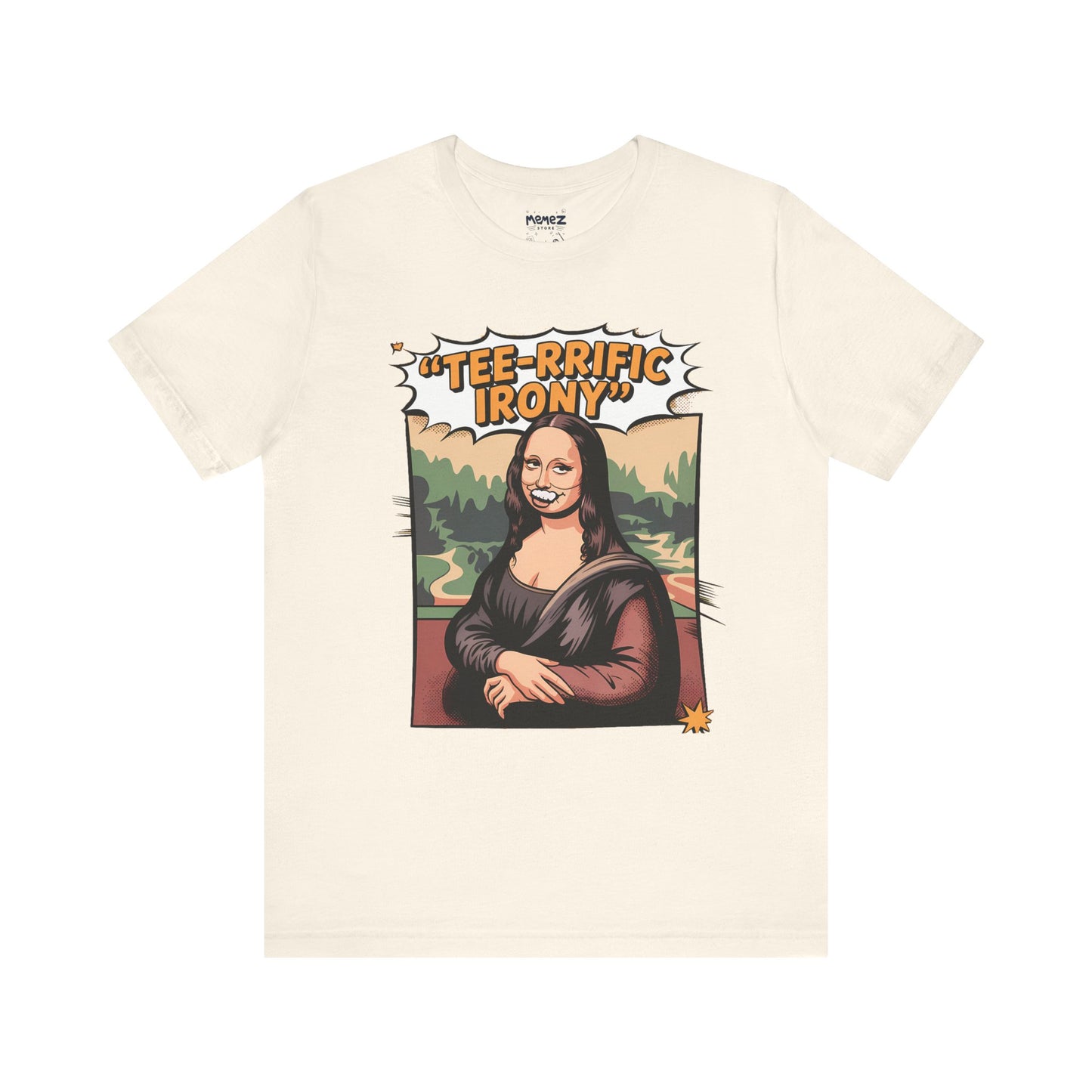 Funny Mona Lisa Unisex Tee