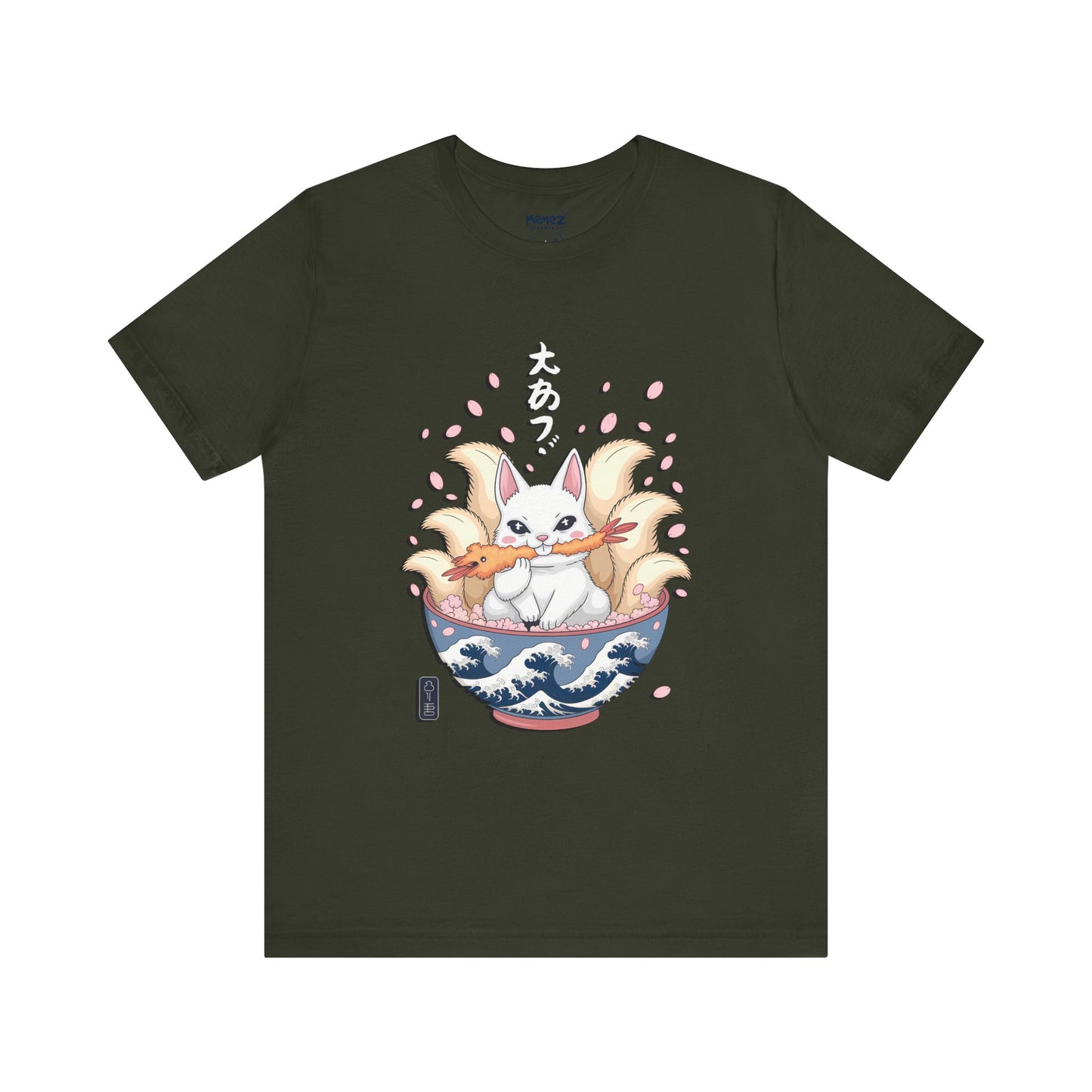 Japenese Noodles with Cat Funny Tee By memez store