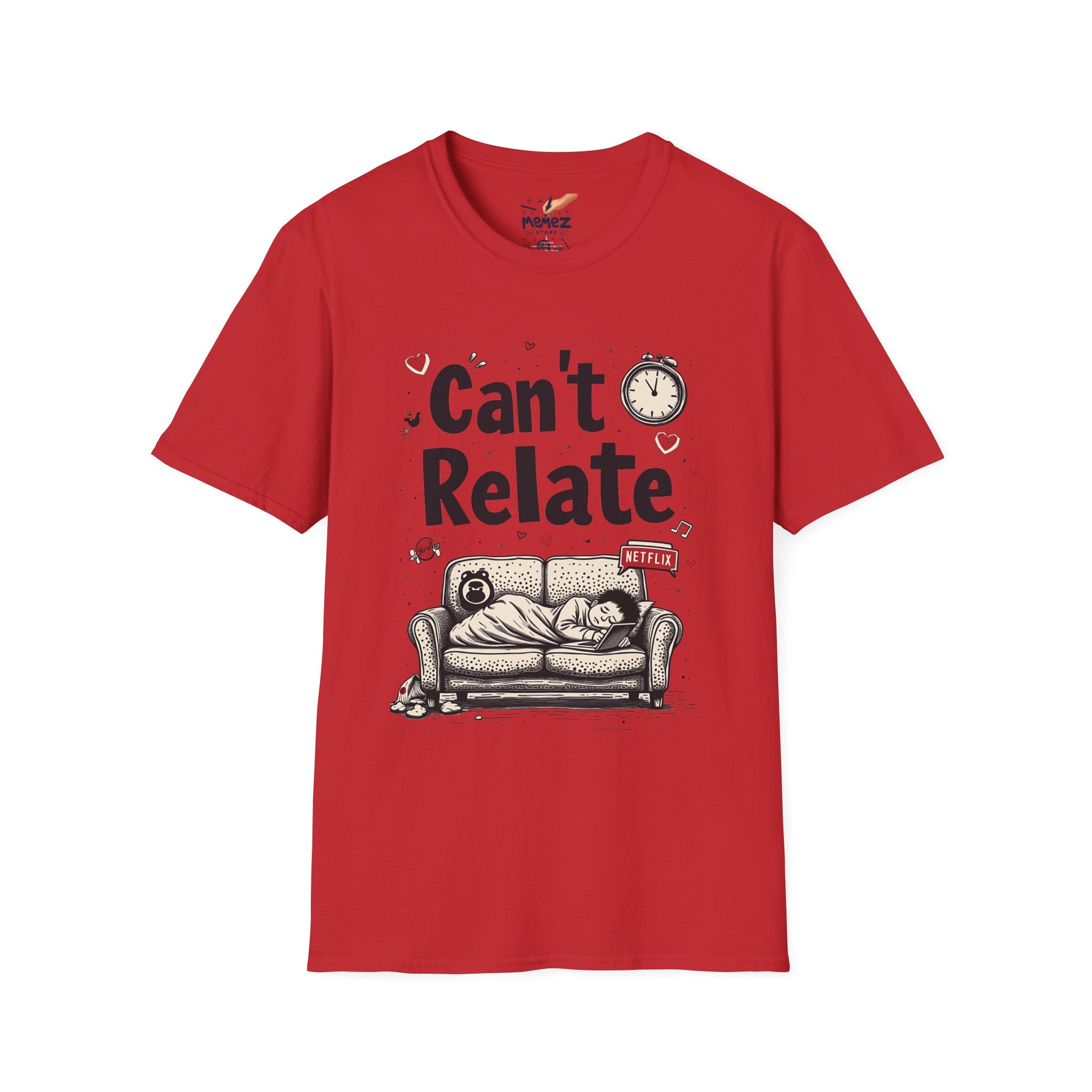 Can't Relate with OTT Unisex T-Shirt - Funny Meme Tee for Meme Lovers