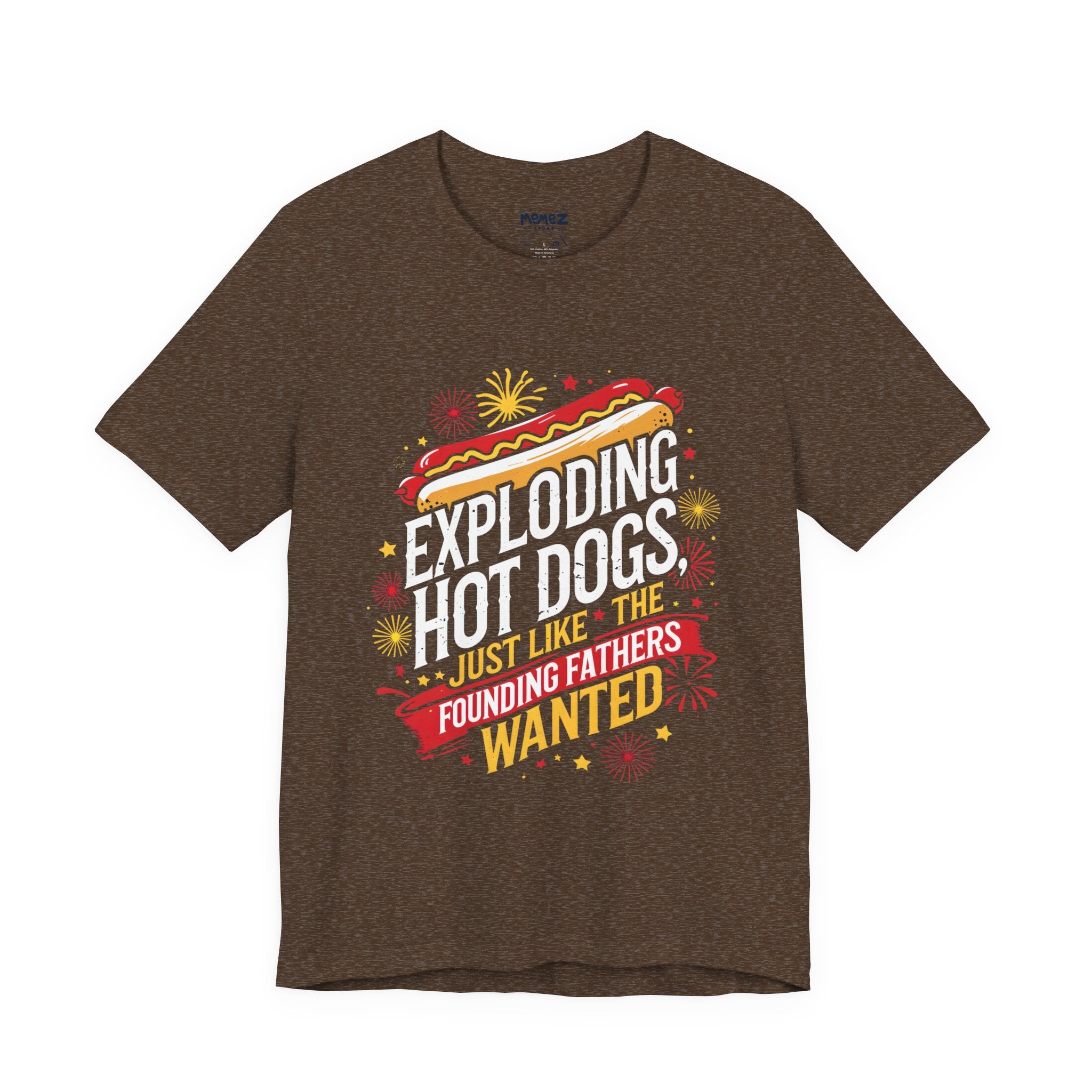 Esploding Hot Dog Meme Tee By Memez Store