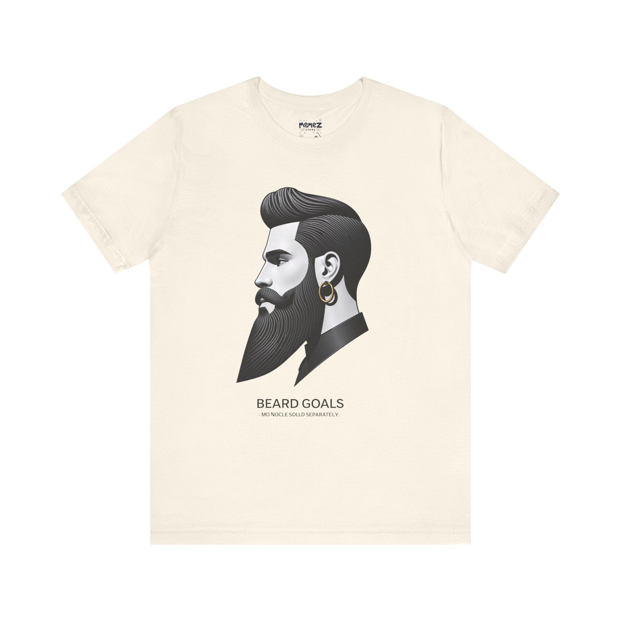 Beard Goals Mo Nocle Tee - Humor Apparel | Memez