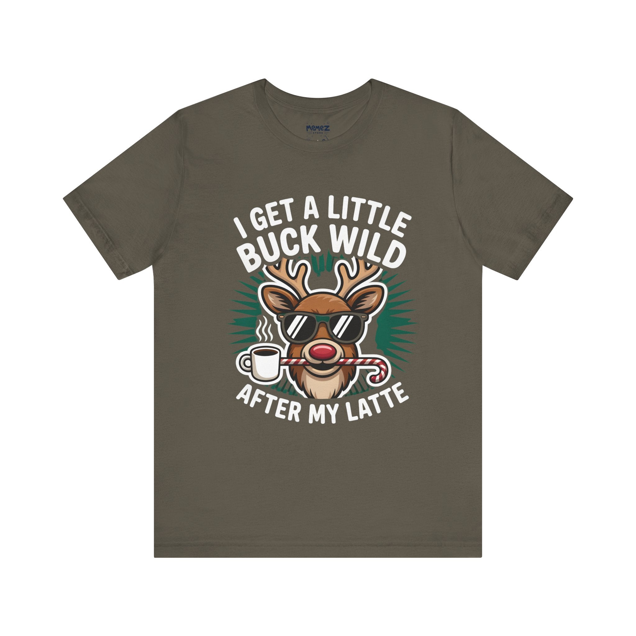 After My Latte Coffee Chirstmas Meme Funny Tee
