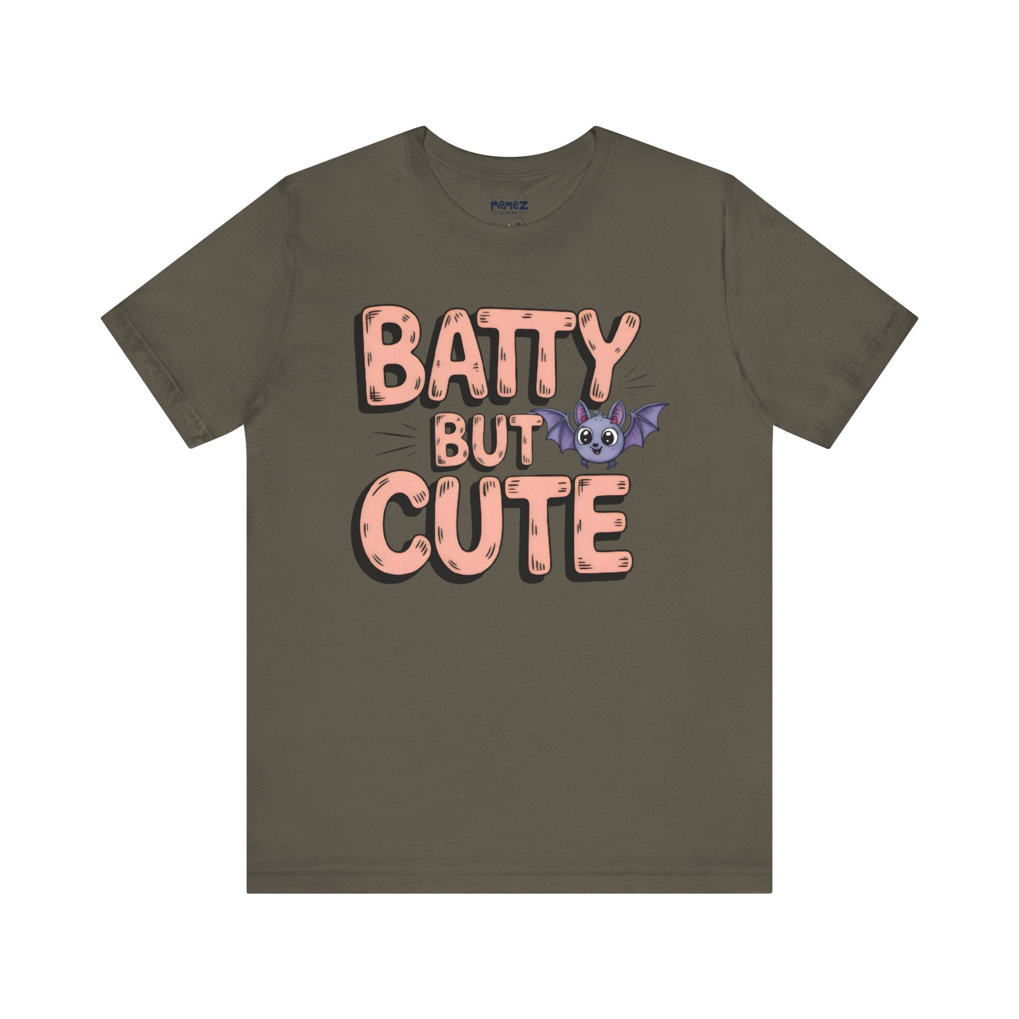 Batty But CUte Animal Meme Funny Tee
