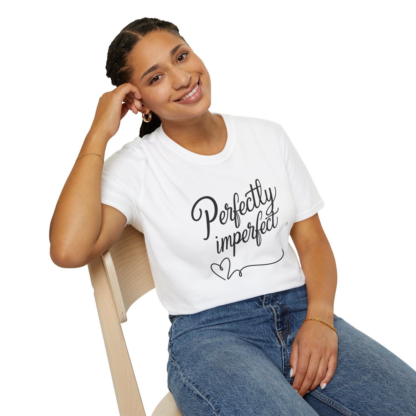 Perfectly Imperfect Unisex T-Shirt Meme and Funny By Memez Store