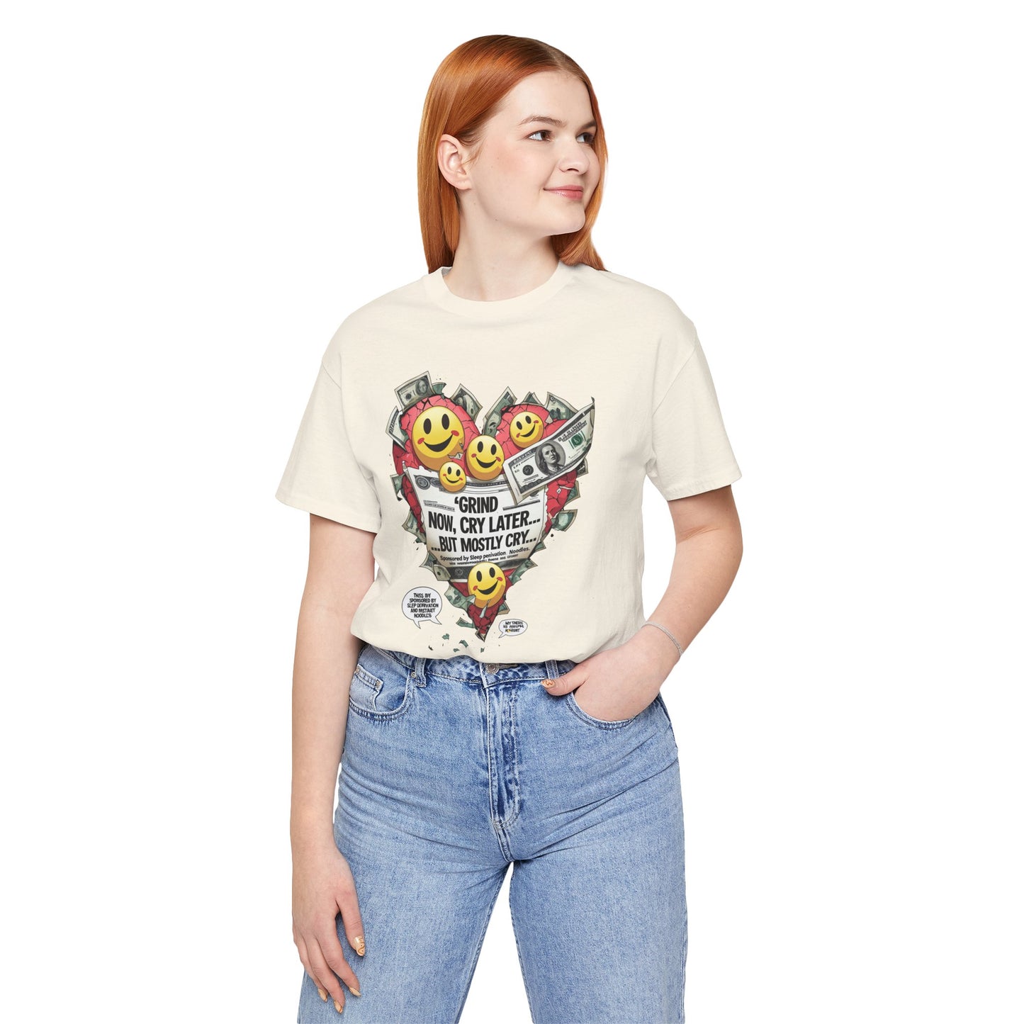 Money Vs Health Funny and Meme T-shirt - Unisex Tee - Memez Store
