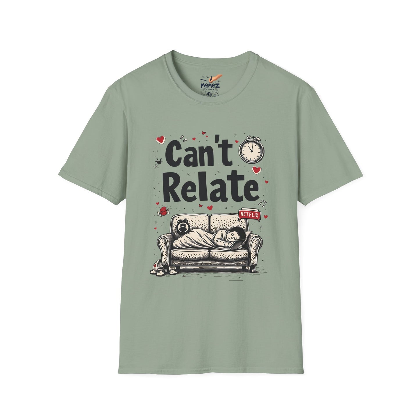 Can't Relate with OTT Unisex T-Shirt - Funny Meme Tee for Meme Lovers