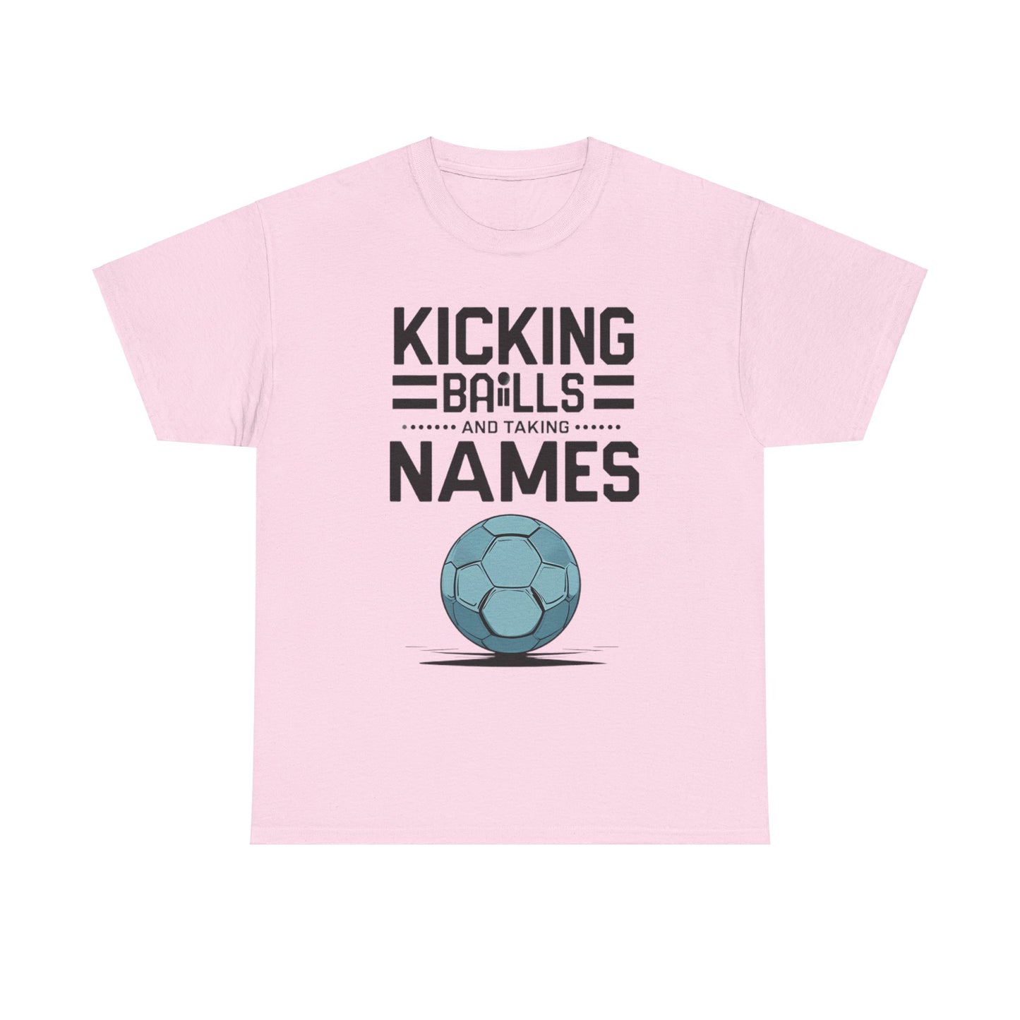 Funny Meme Unisex Tee - & quot; Kicking Balls & quot; by Memez Store