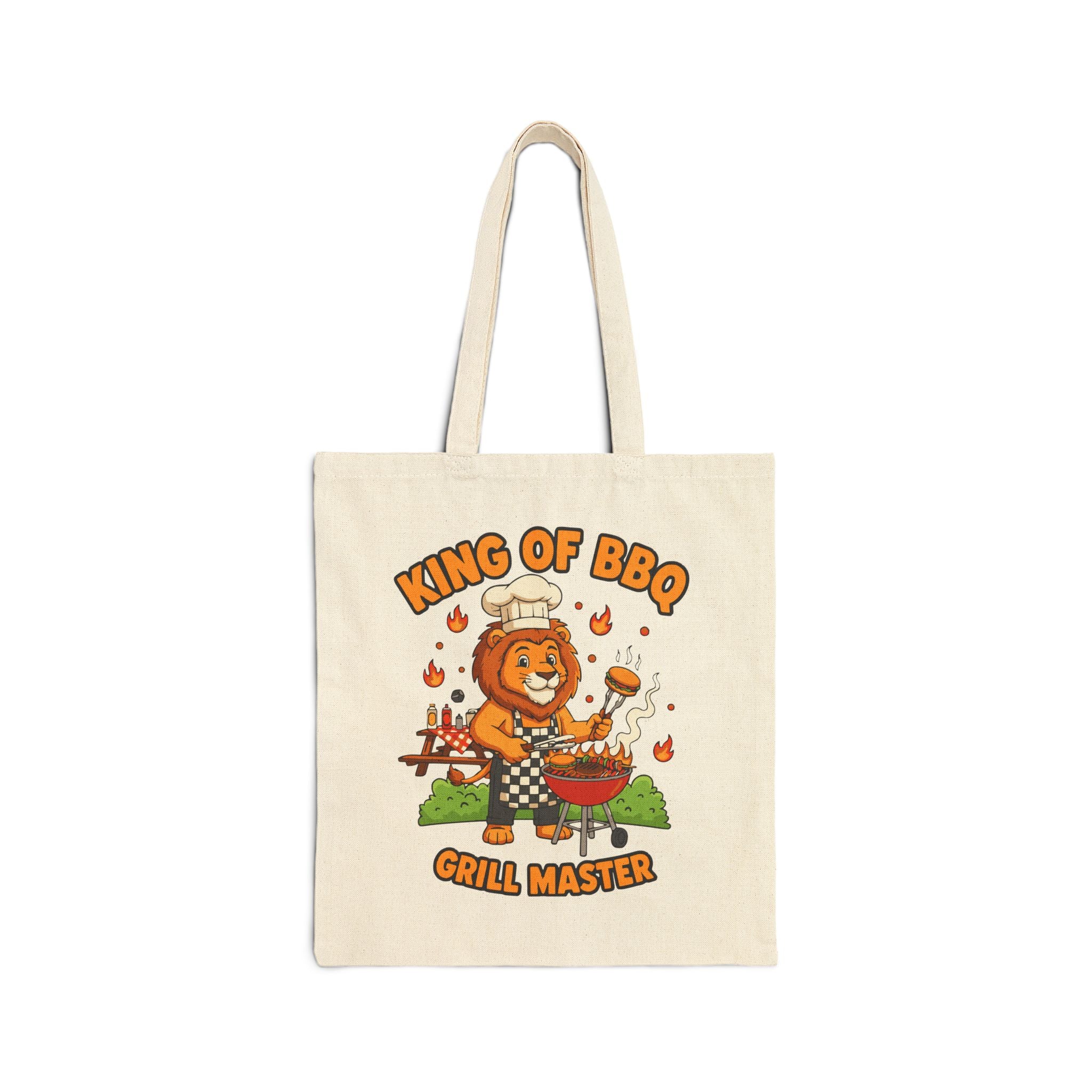 King of Bar B Q Tote Bag