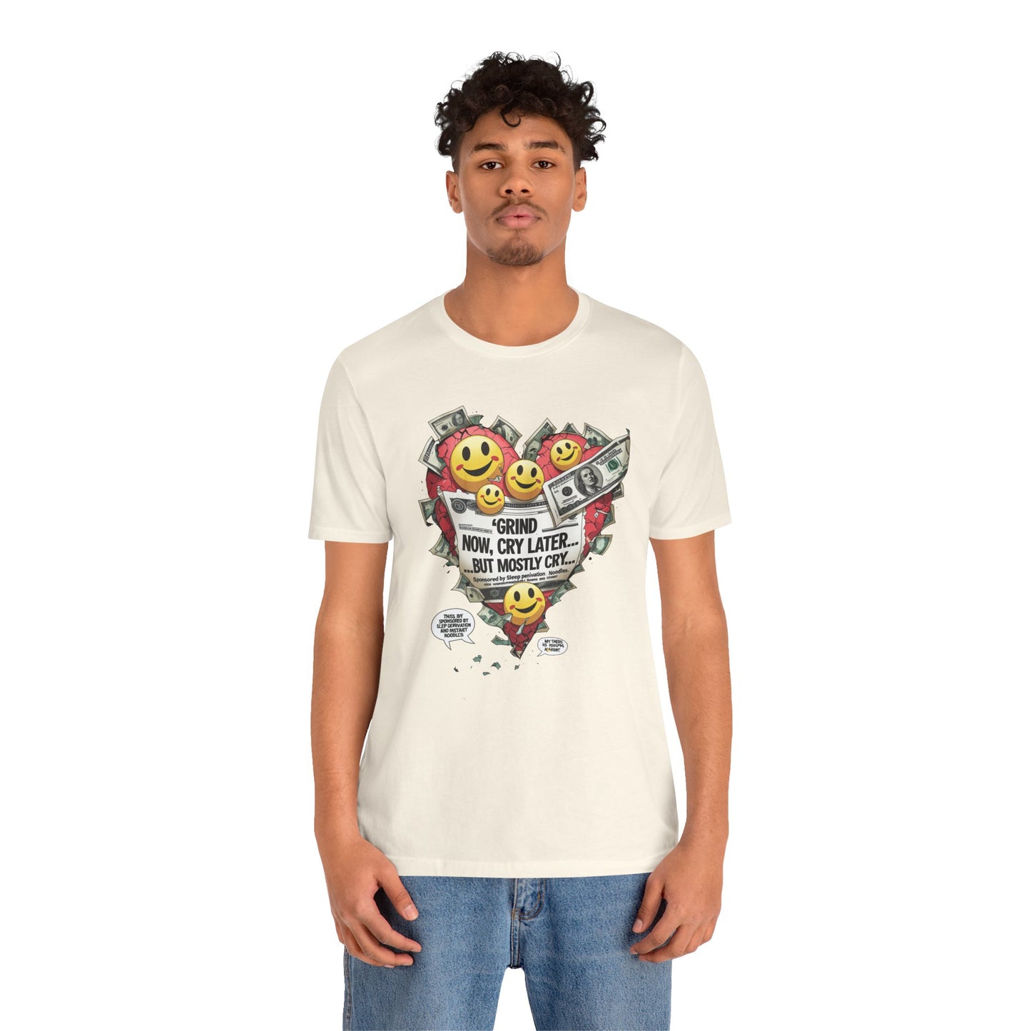 Money Vs Health Funny and Meme T-shirt - Unisex Tee - Memez Store