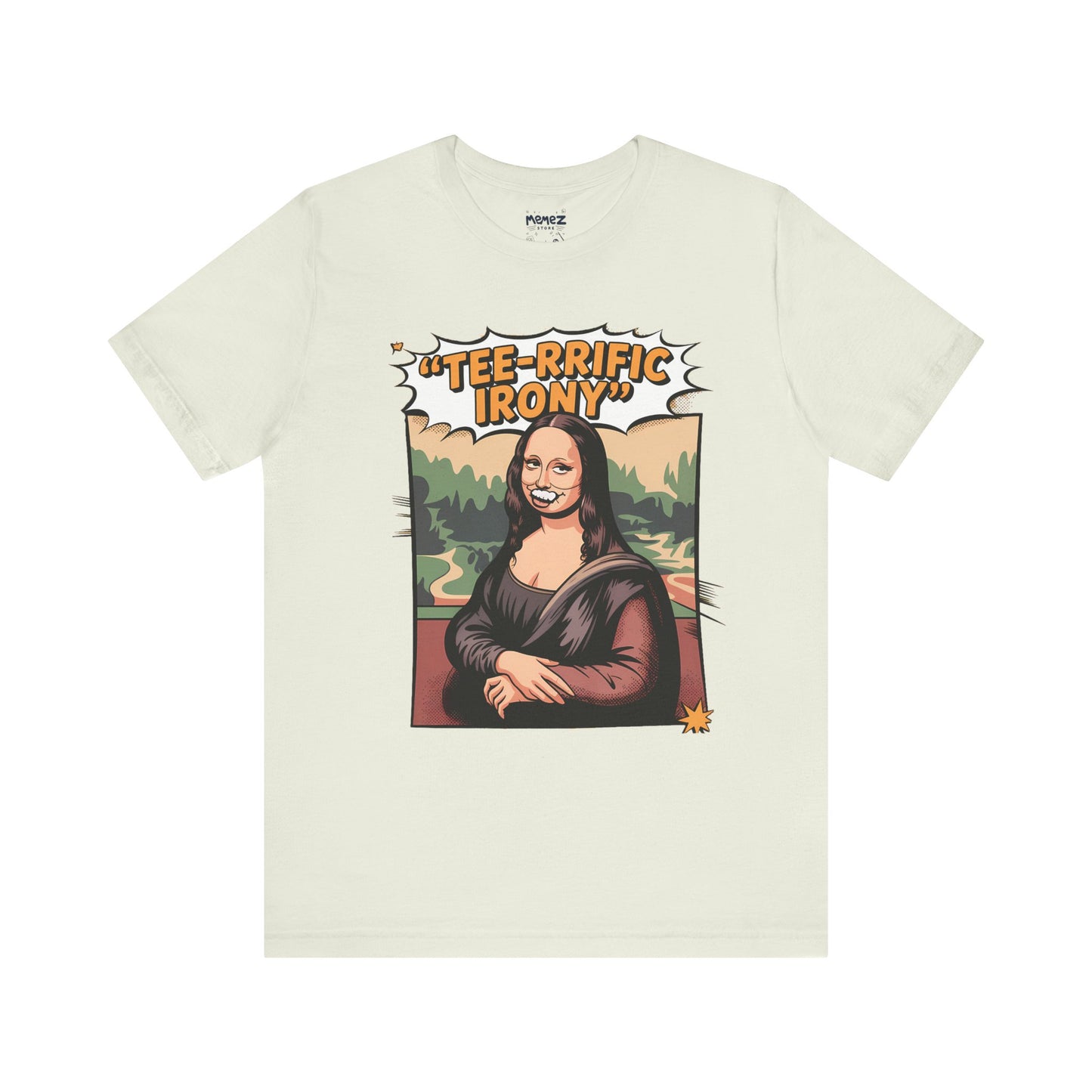 Funny Mona Lisa Unisex Tee