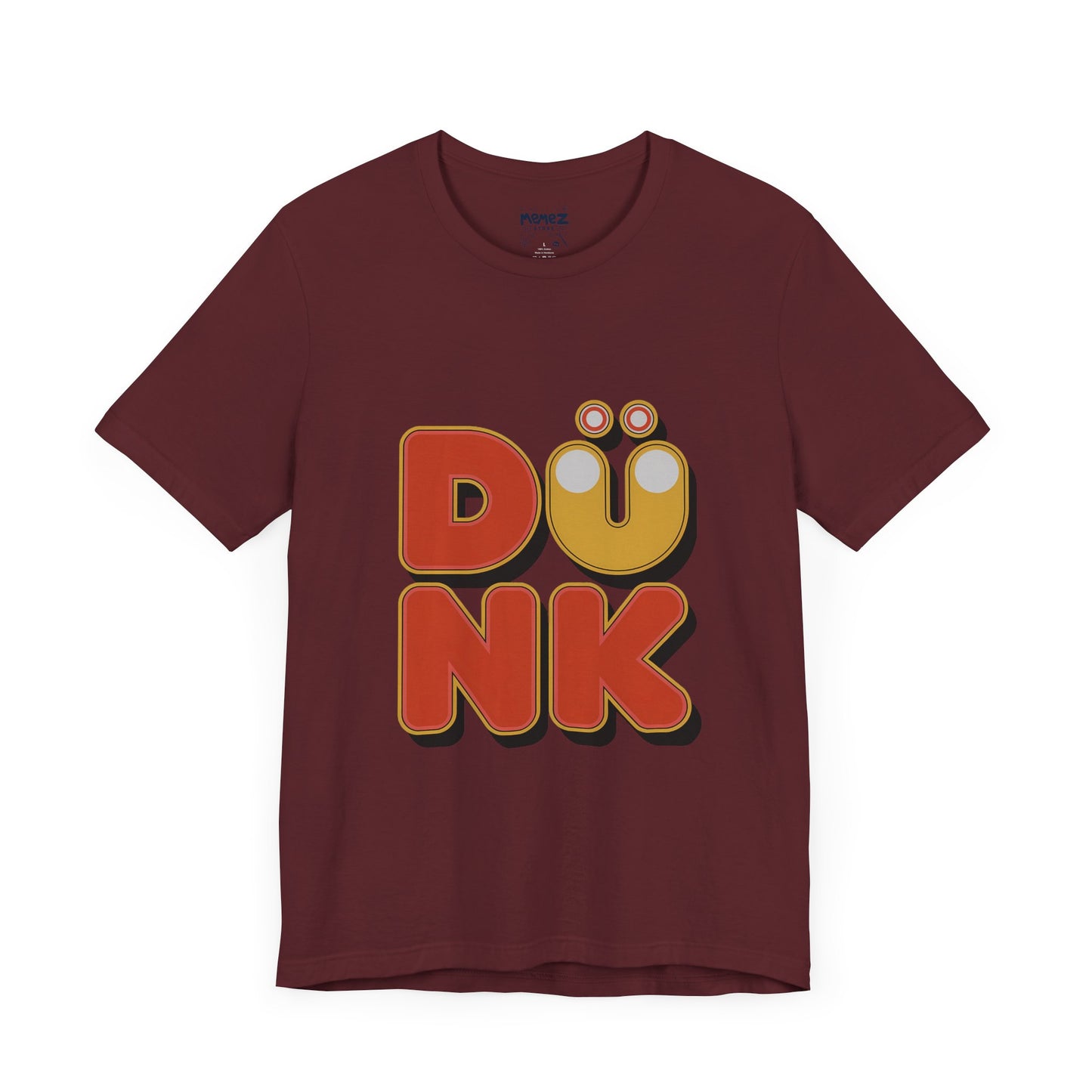 Typographical Unisex Tee - Dunk Design by Memez Store
