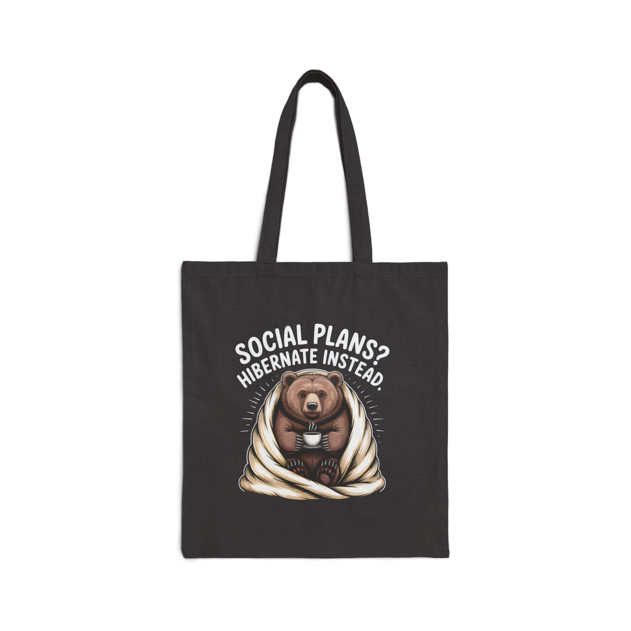 Social Plans Animal Funny Tote Bag