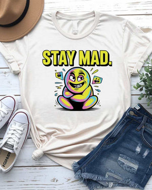 "Stay Mad Meme Unisex Tee by Memez Store"