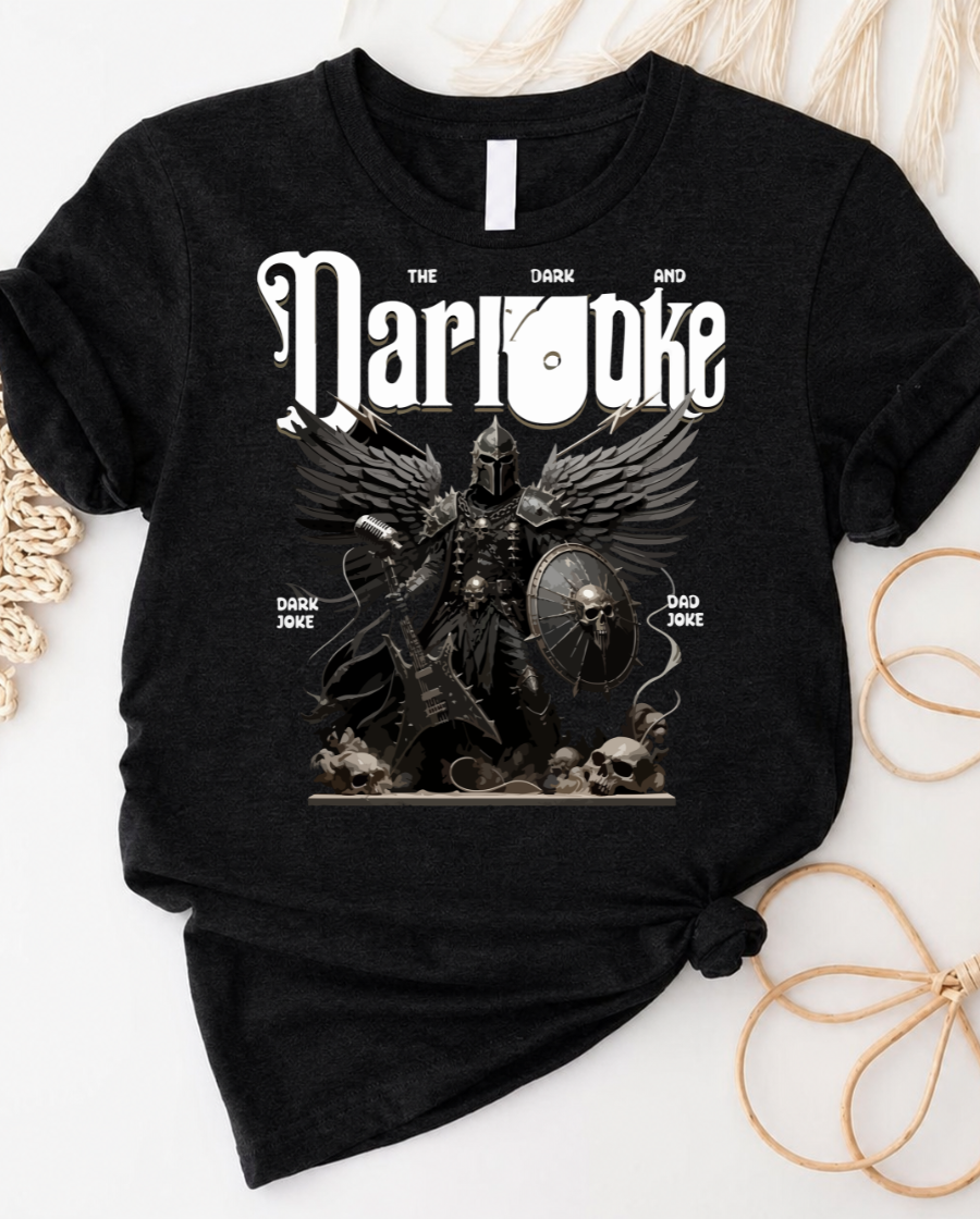 The Dark and Mysterious Warrior Graphic T-Shirt