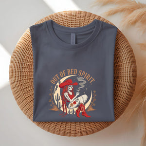 "Out of Bad Spirit Funny Halloween Tee by Memez Store – spooky season unisex shirt"