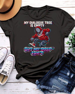 My Dialog Tree Is Empty Skate Lover Graphic T-Shirt