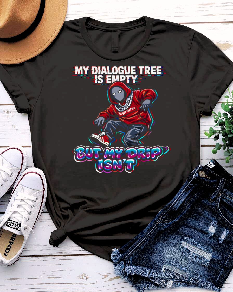 My Dialog Tree Is Empty Skate Lover Graphic T-Shirt