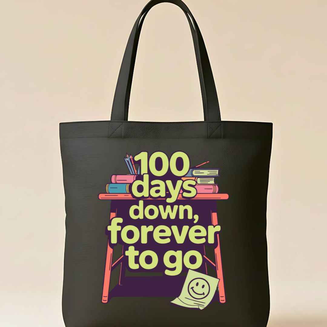 100 Days Down Milestone Celebration Tote Bag