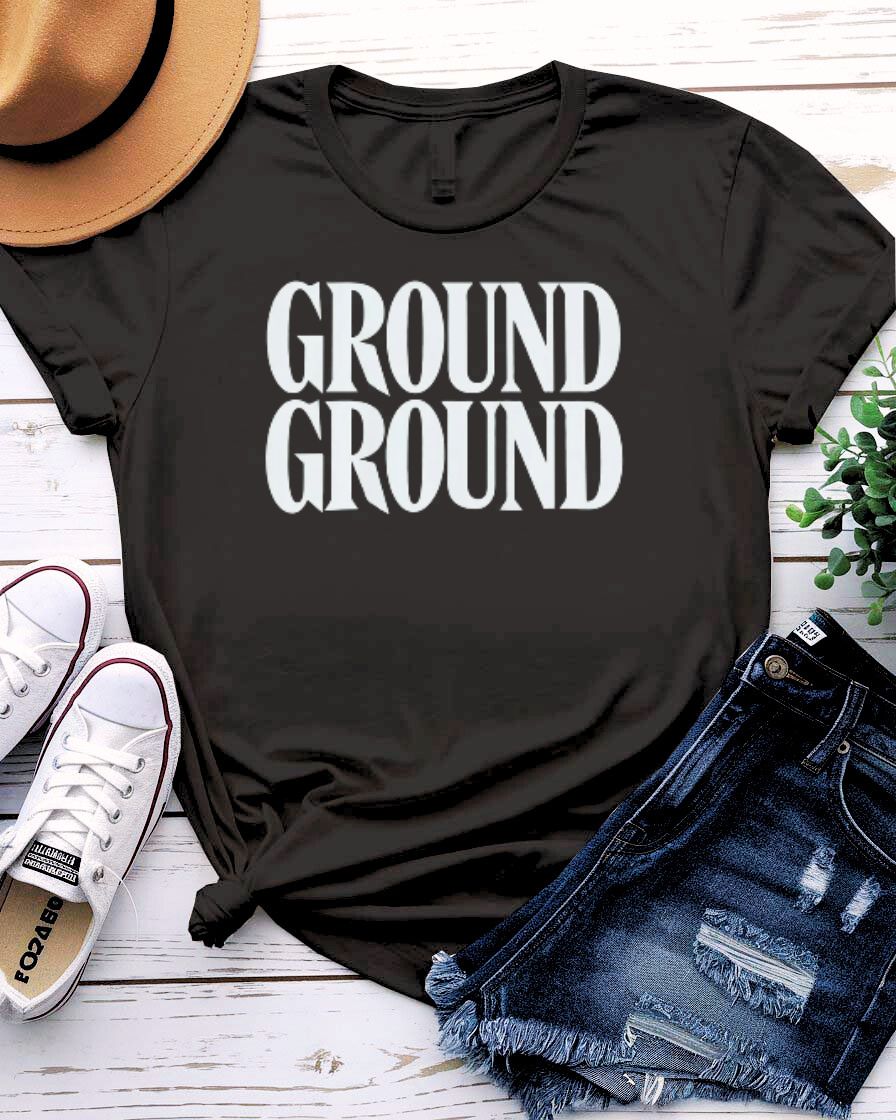 Ground Tee — Casual Graphic T-Shirt