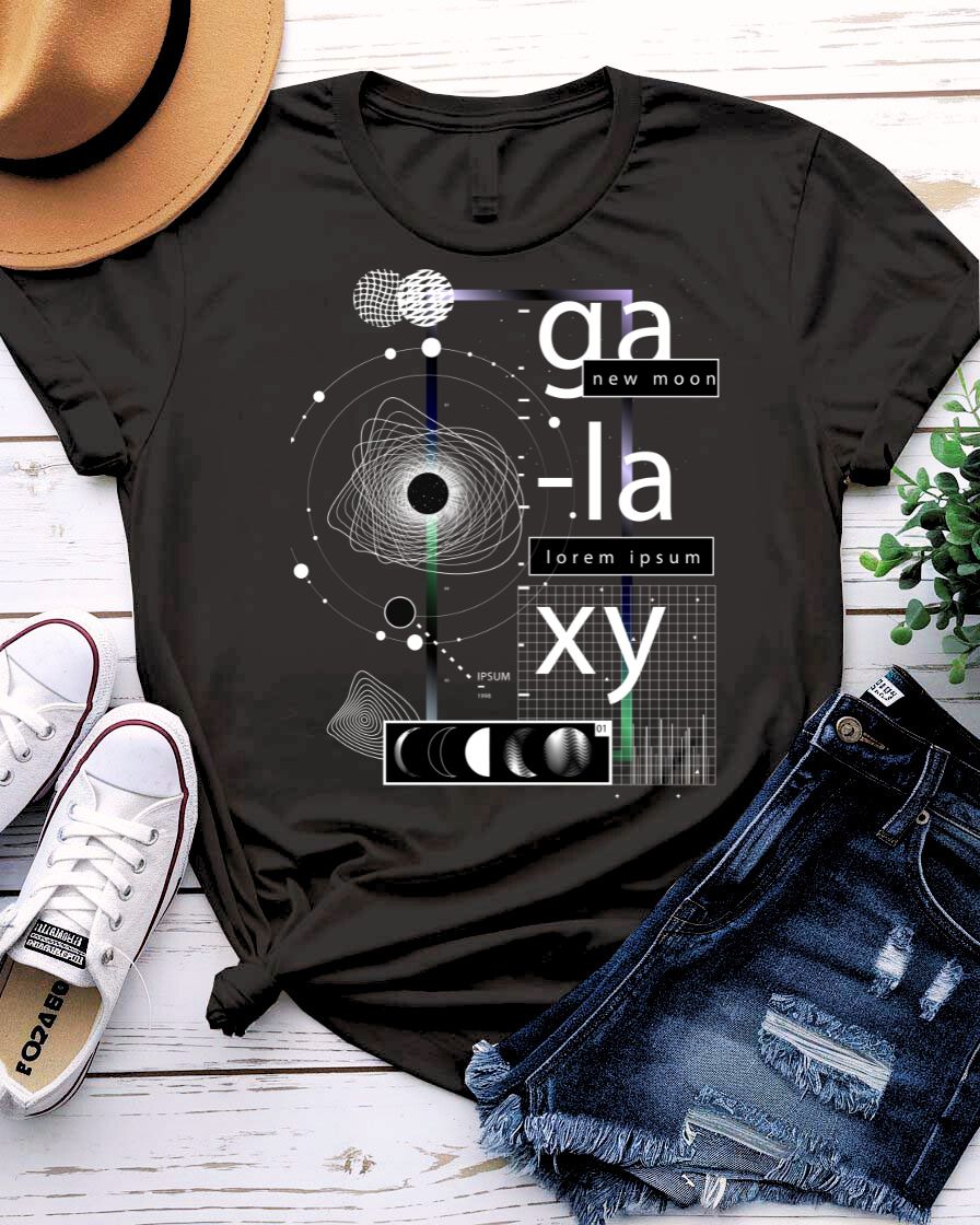 Galaxy Streetwear Tee — Cosmic Urban Graphic T-Shirt