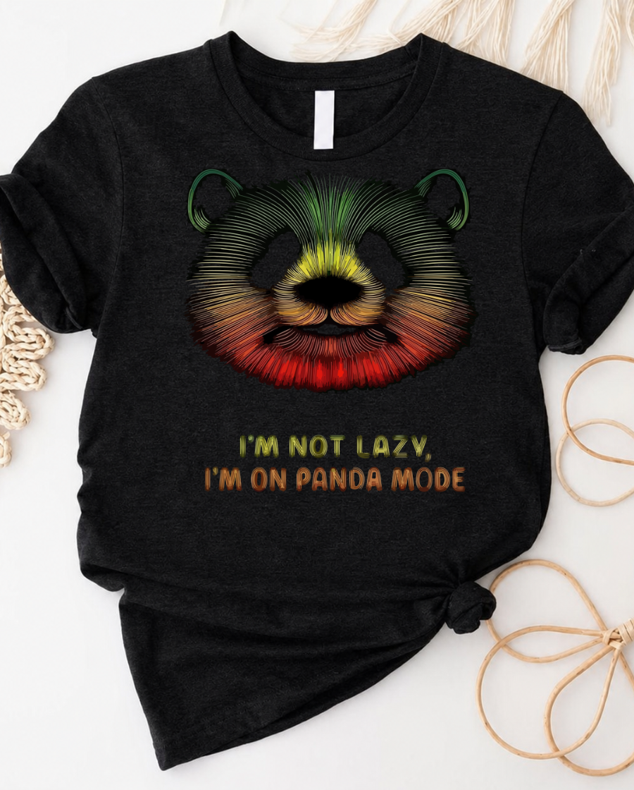 Cute Panda Attitude T-Shirt