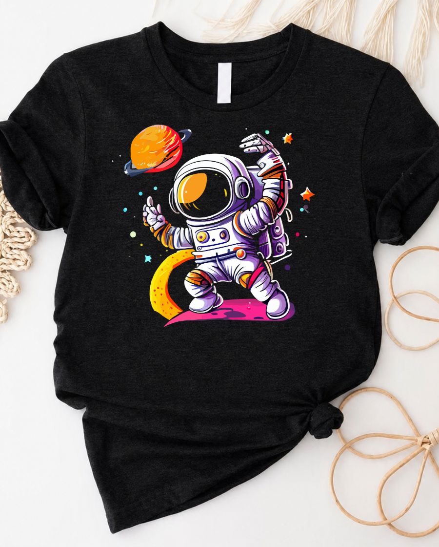 Astronaut Lovers Tee — Space Lover T‑Shirt for Stargazers