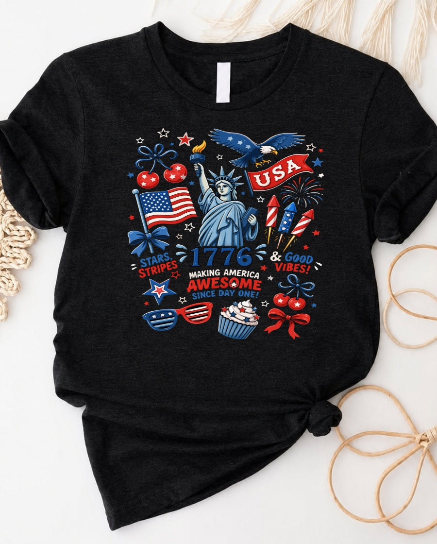 USA 4 July T-Shirt