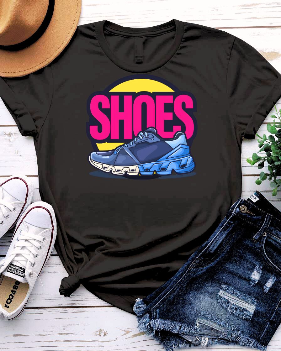 Streetwear Shoes Tee — Urban Skate Sneaker Graphic T-Shirt
