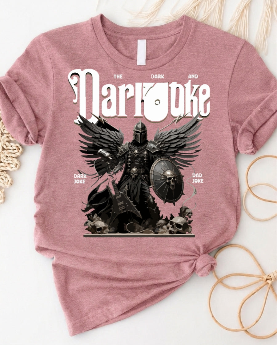 The Dark and Mysterious Warrior Graphic T-Shirt