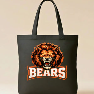 Bears Animal Meme Graphic Tote Bag