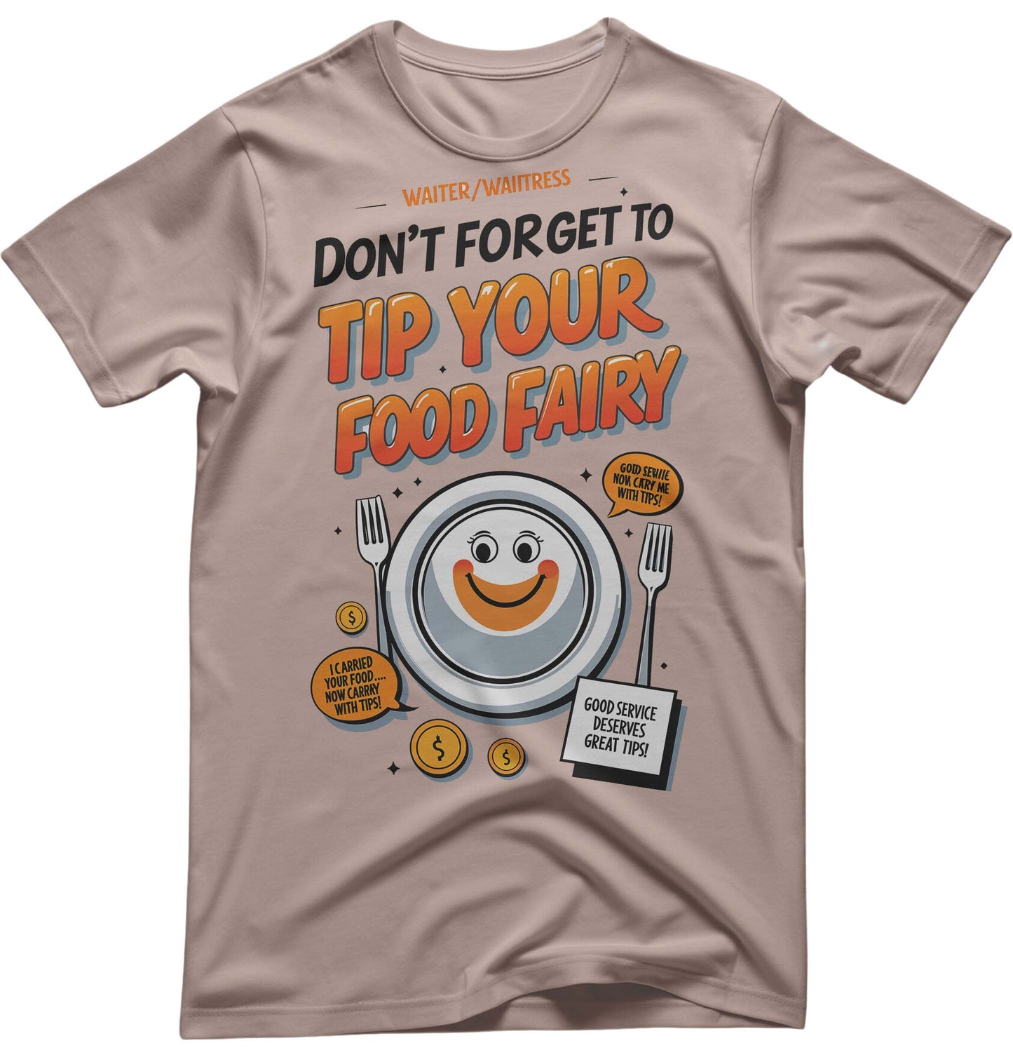 Funny Food Fairy T-Shirt - The Ultimate Meme Lover’s Choice