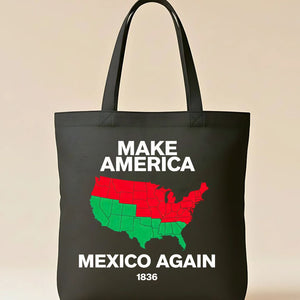 Mexican Cultural Design Tote Bag with Alebrijes Pattern