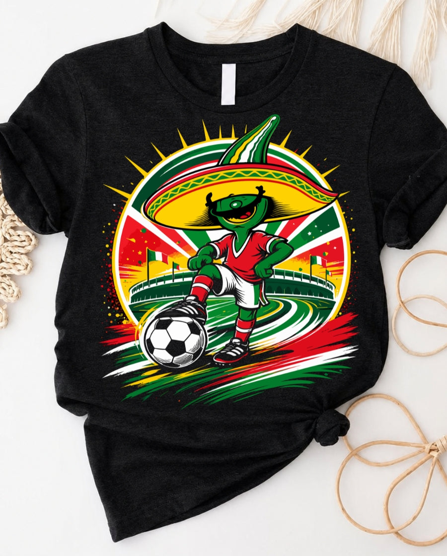 Mexico football Tee Traditional