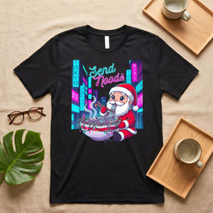 Send Noods Funny Pasta Christmas Pun T-Shirt