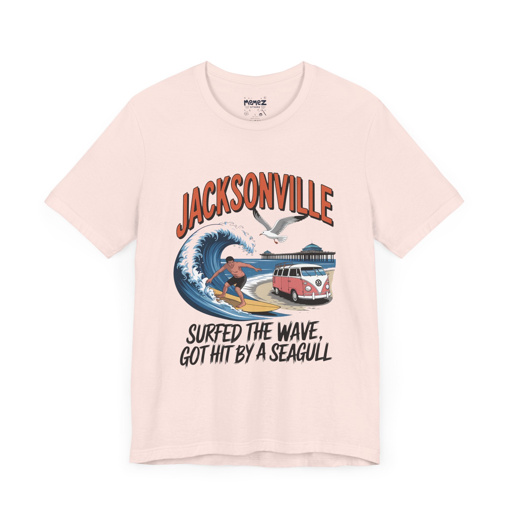 Surfer Unisex Tee - Funny Graphic Design by Memez Store