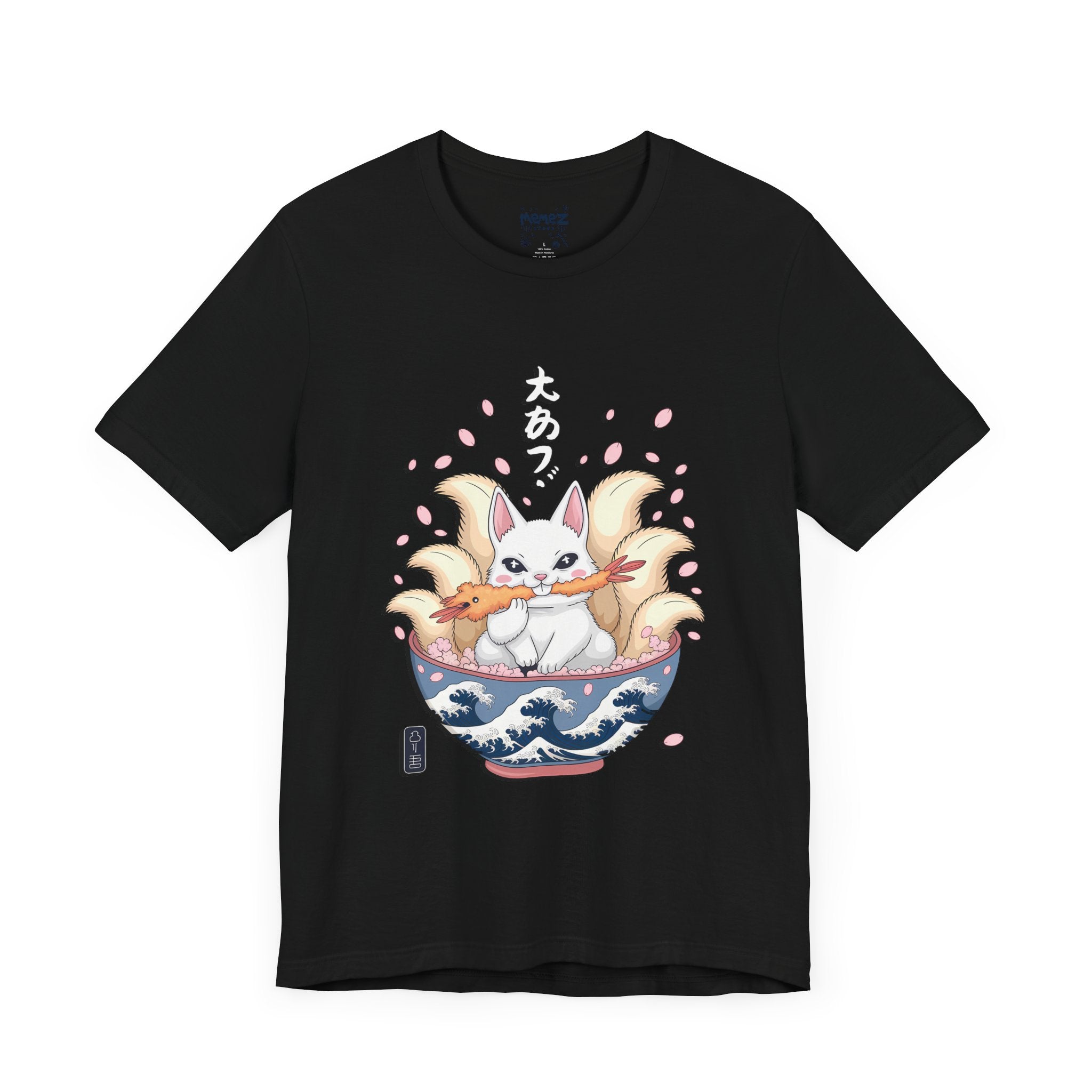 Japenese Noodles with Cat Funny Tee By memez store