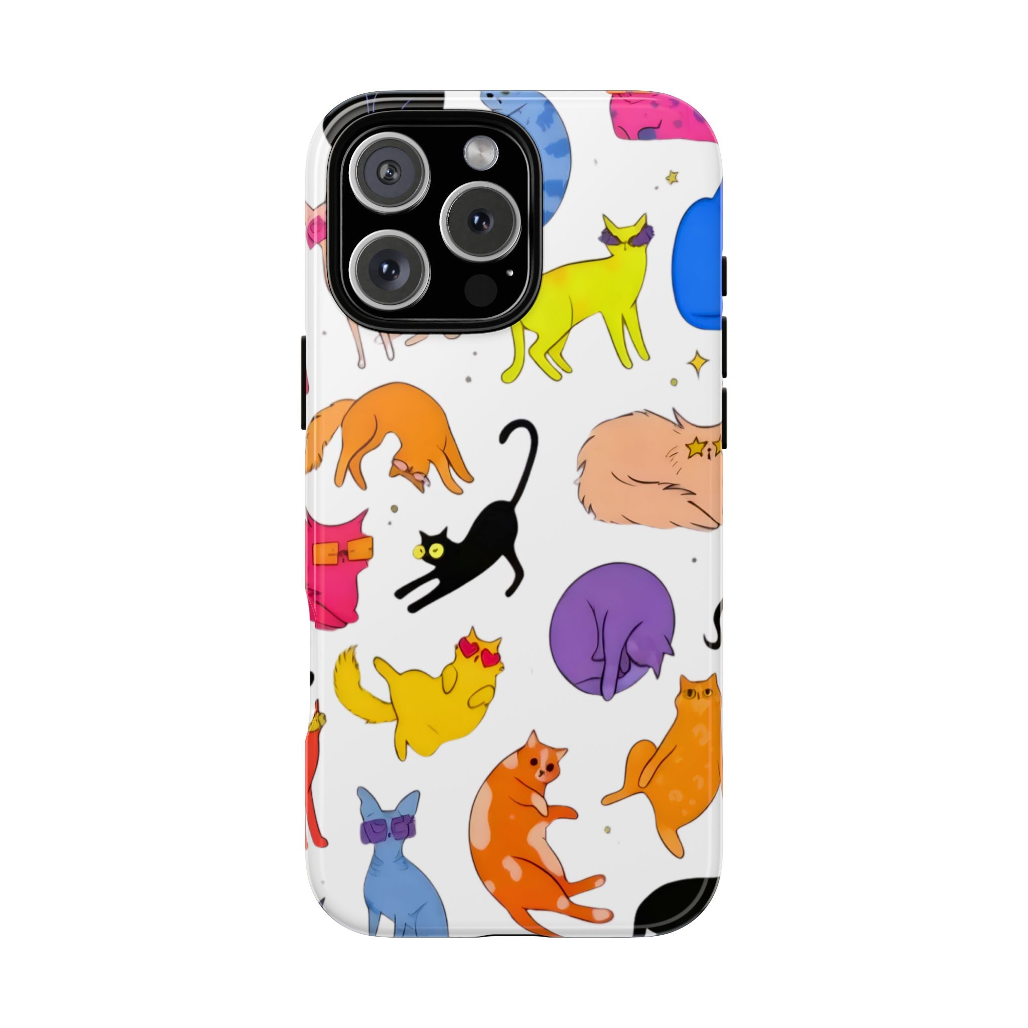 Cute Cats Collage Tough Case — Phone Case Featuring Adorable Cat Collage