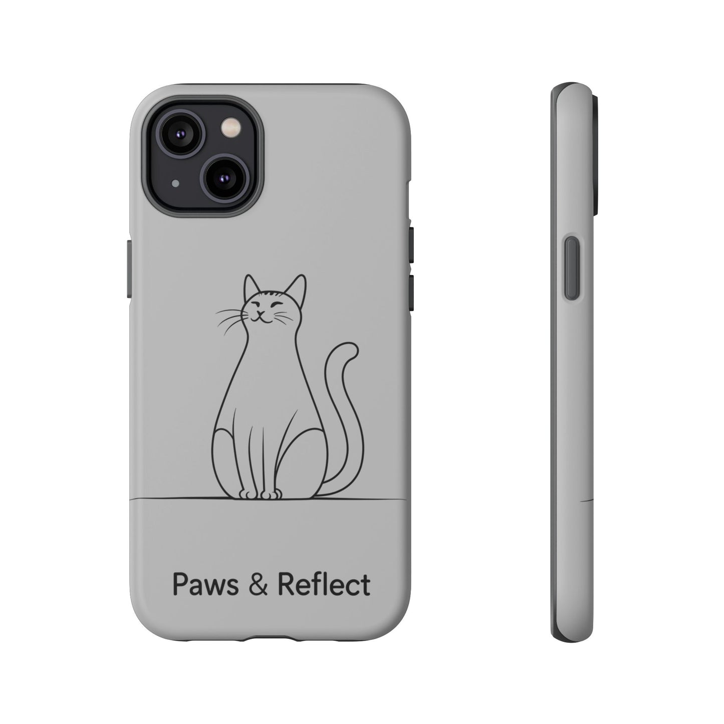 Paw and Reflect Pet Lovers iPhone Case By Memez Store