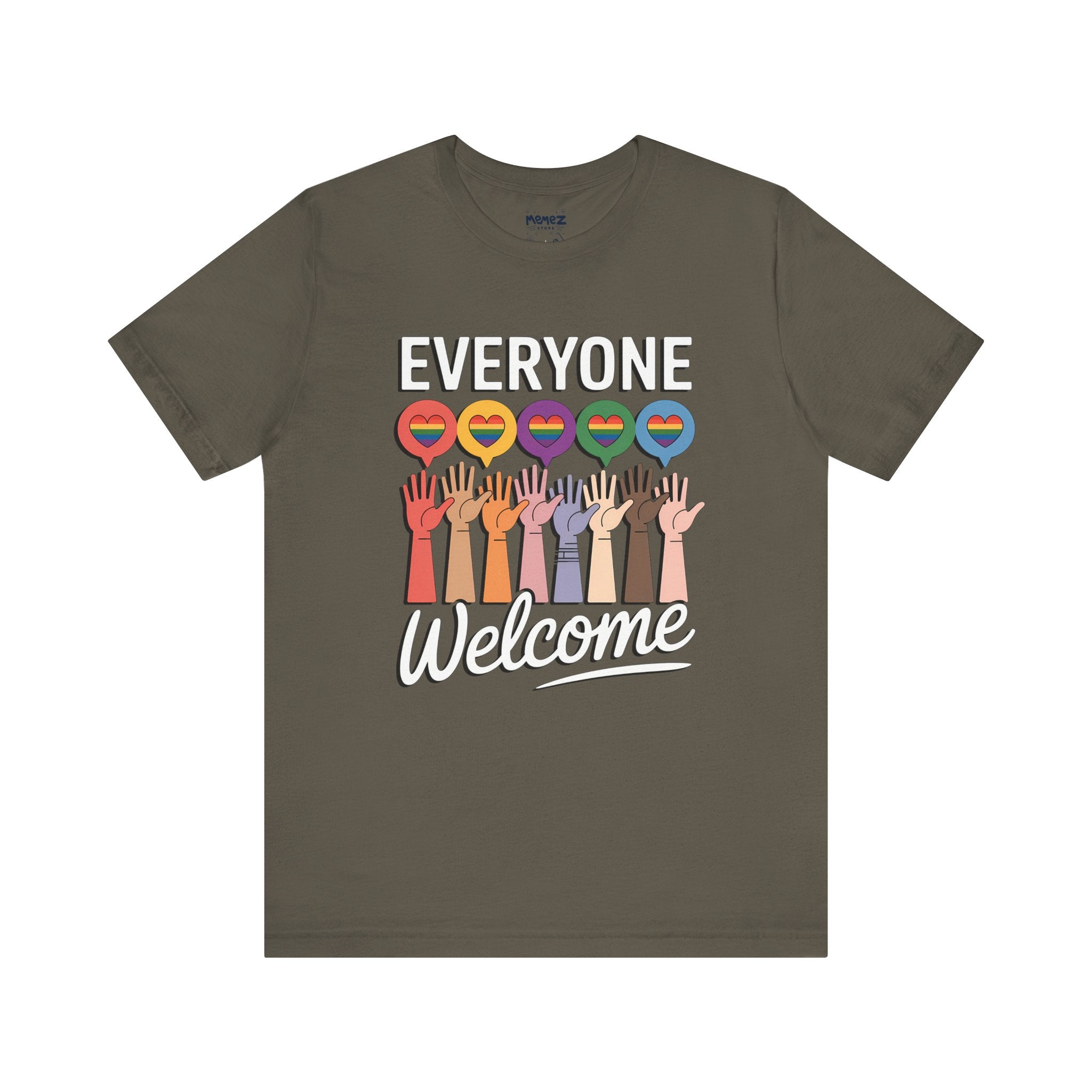 Eeryone Welcome Unisex Tee By Memez Store