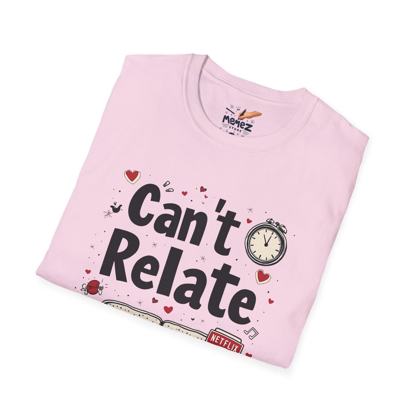 Can't Relate with OTT Unisex T-Shirt - Funny Meme Tee for Meme Lovers