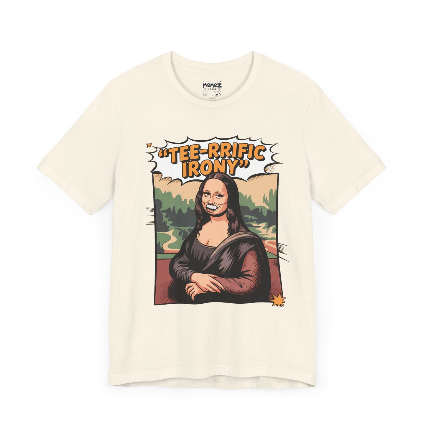 Funny Mona Lisa Unisex Tee