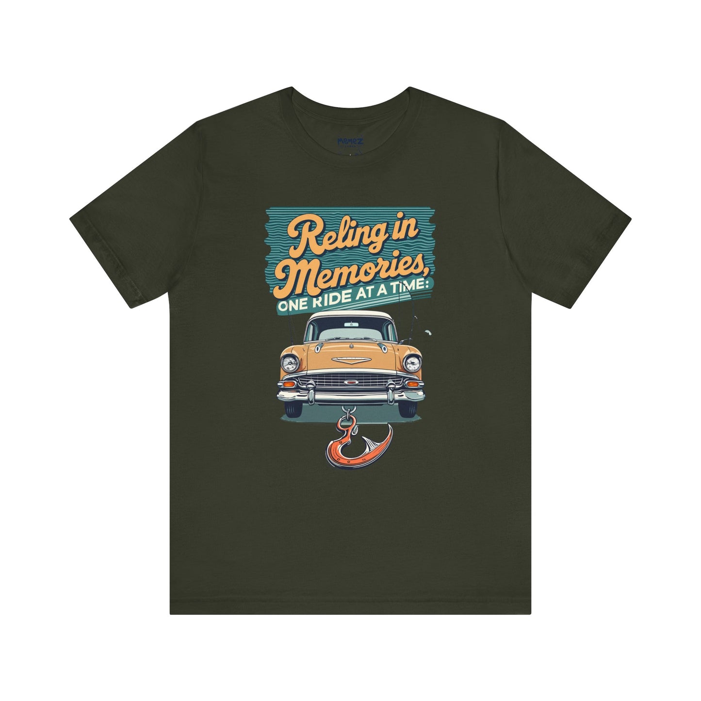Rolling Memories Vintage Car Lover's FUnny meme Tee By Memez Store