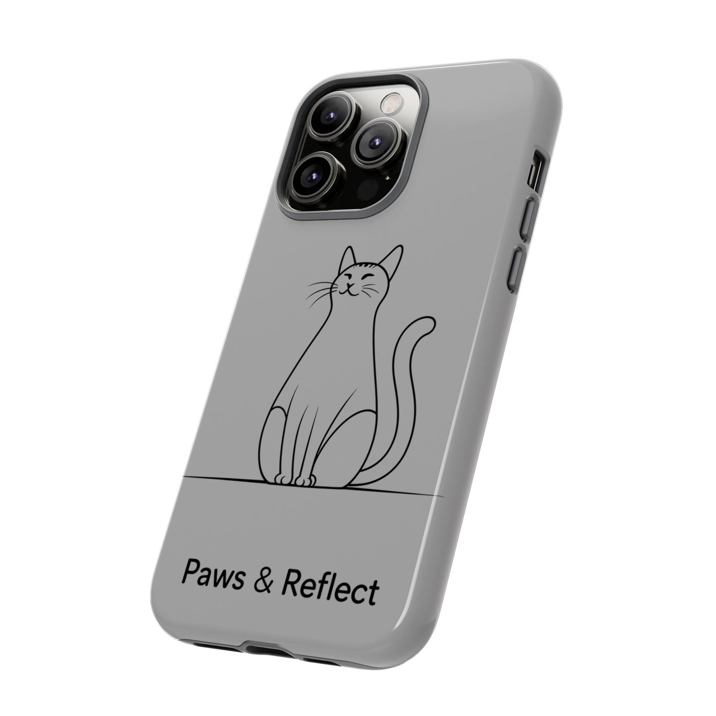 Paw and Reflect Pet Lovers iPhone Case By Memez Store
