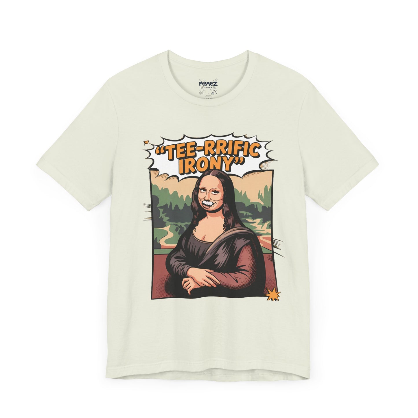 Funny Mona Lisa Unisex Tee