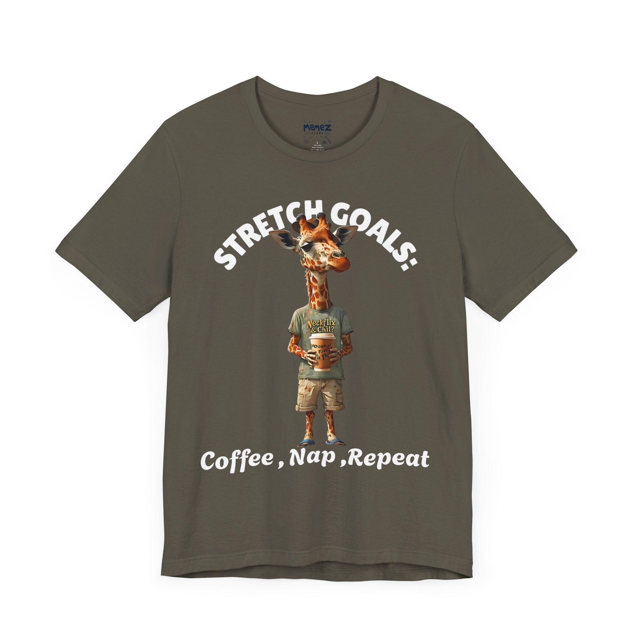 Funny Stretch Goals Unisex Tee - By Memez Store